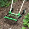 Topo jardinero con dientes fijos hacia atrás.