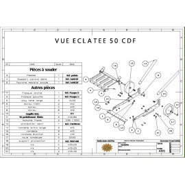 Selbstbau-Auto-Kit 50 CDF.