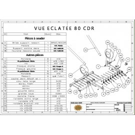 KIT DE AUTOCONSTRUÇÃO 80 CDR