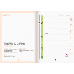 L’agenda 2025 du jardinier bio
