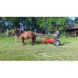 Front part of a mower