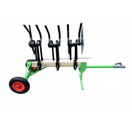 Wood splitter 3 logs with towing handle