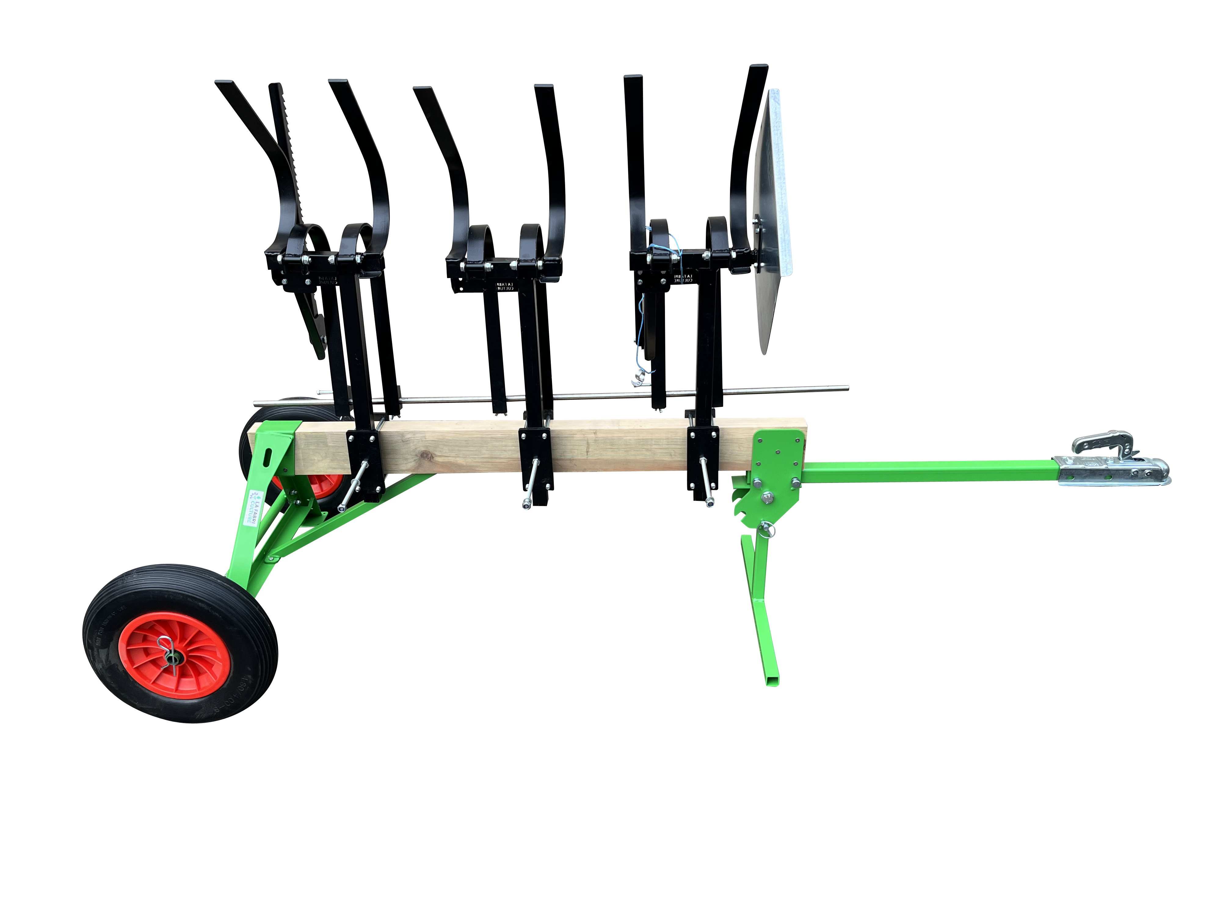 Wood splitter 3 logs with towing handle