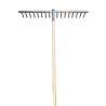 Adjustable aluminum rake