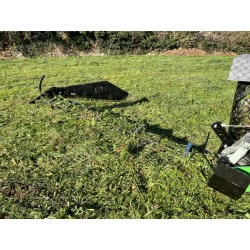 Front part of a hay mower