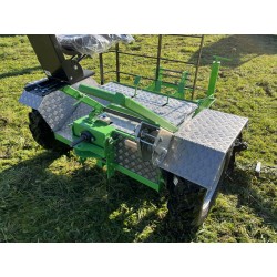 Front part of a hay mower