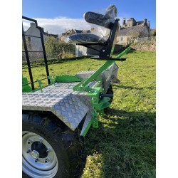 Front part of a hay mower