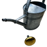 Galvanized steel watering can